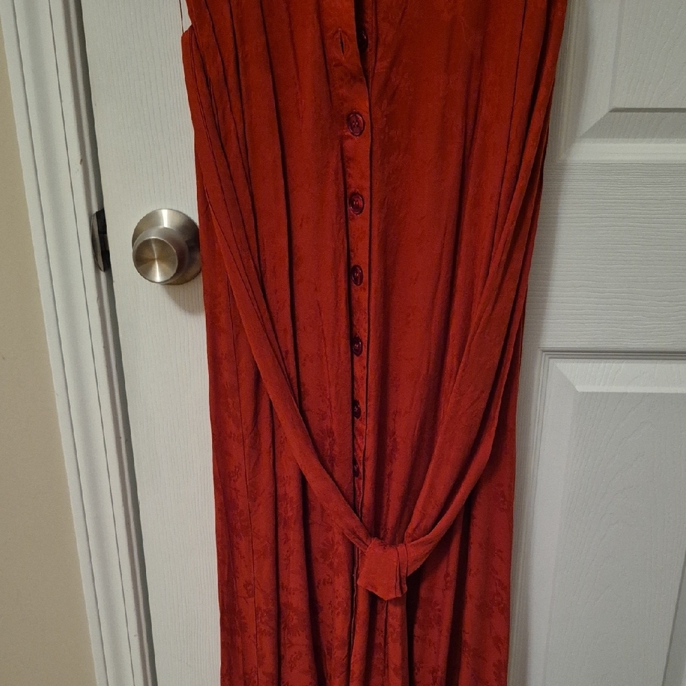 Red Maxi Dress - Picture 4 of 8